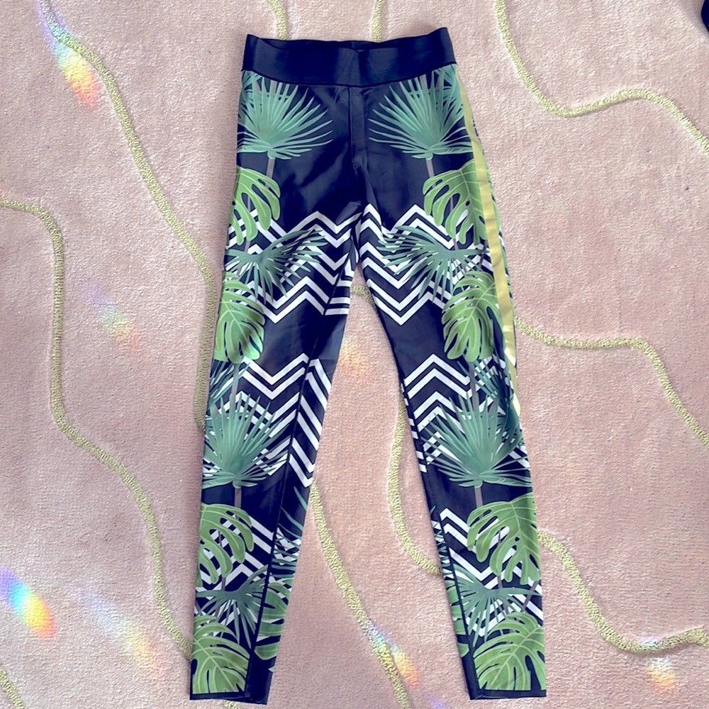 Ultracor for Soulcycle Palm Leggings Size Medium
